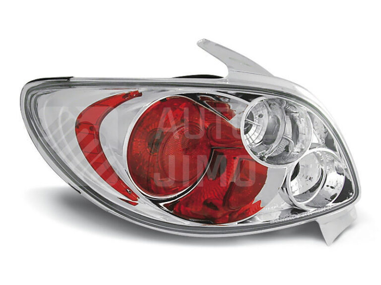 Zadní světla, lampy Peugeot 206 98-, chromové | Autodíly JIMO