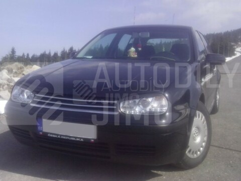 Přední maska VW Golf IV - plastová Premium, s chromovým lemováním