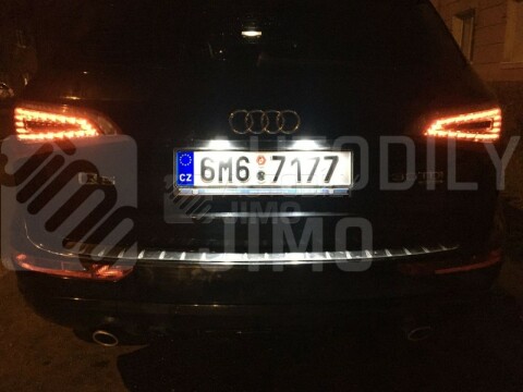 LED osvětlení SPZ Audi Q5