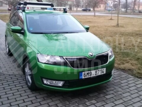 Zimní clona chladiče Škoda Rapid 12-17, kryt masky + nárazníku