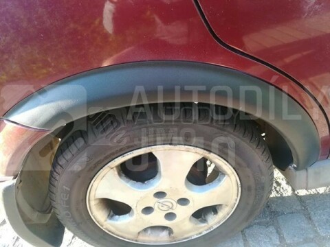 Plastové zadní lemy blatníku Opel Astra G 1998-2009 hatchback, sedan, 3dv.
