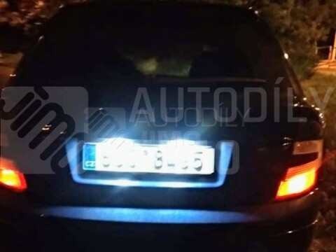 LED osvětlení SPZ VW Golf IV, Golf V, Bora VARIANT, Škoda Fabia Combi