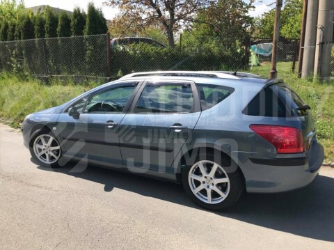HEKO Ofuky oken Peugeot 407 2004- přední+zadní sw