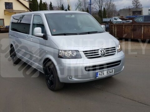Přední světla VW T5 Transporter Multivan 03-09 černé H7