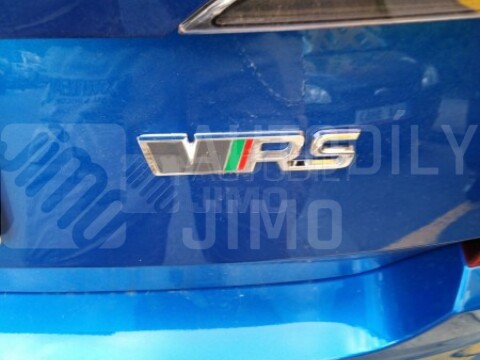 Znak, logo, emblém, nápis Škoda RS, VRS - nová edice!