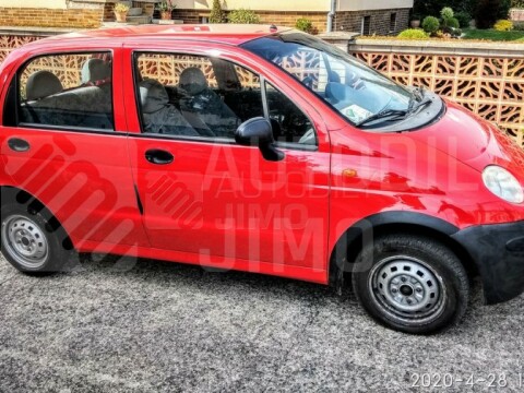 Plastové lemy blatníku Daewoo Matiz 1998-2005