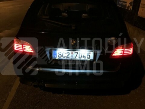 LED osvětlení SPZ BMW E90, E91, E93, E39, E60, E61, E70, E71, E82, E88, F10