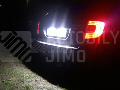 LED osvětlení SPZ Škoda Yeti, Superb