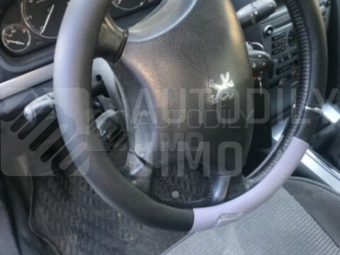 Potah na volant RALLY šedý