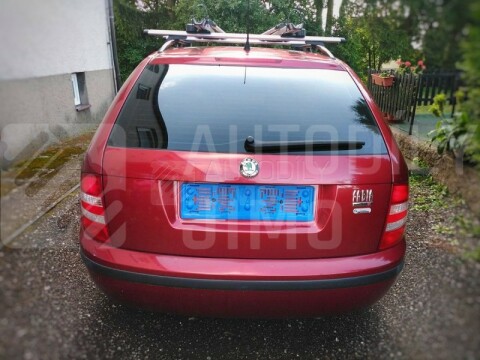 Podložka pod SPZ, podznačka - modrá