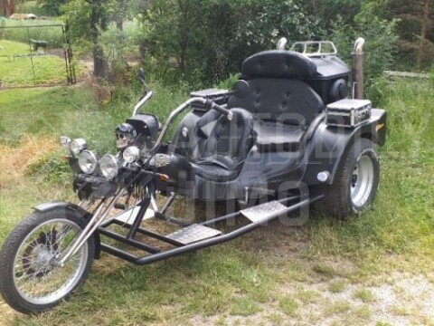 Přídavná světla na motorku a chopper chromové