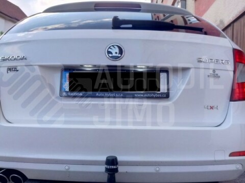 LED osvětlení SPZ Škoda Yeti, Superb Combi