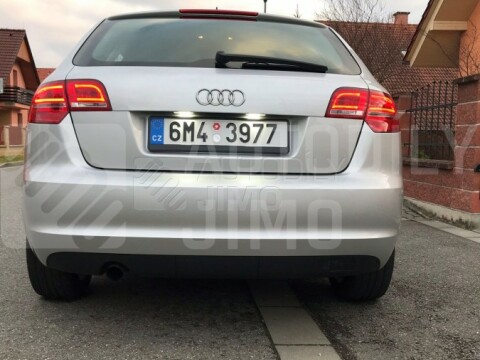 LED osvětlení SPZ Audi A3 8P, A4 B6, B7	