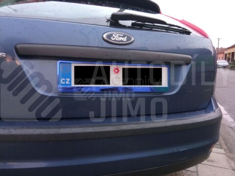 Podložka pod SPZ BLUE metallic