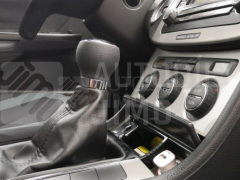 Germany Řadící páka VW Passat B6, B7 3C, hlavice s manžetou 6st. kožená