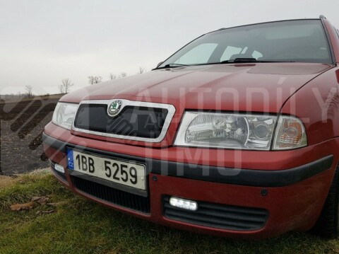 Zimní clony chladiče Škoda Superb II 13-16, kryt masky + nárazníku