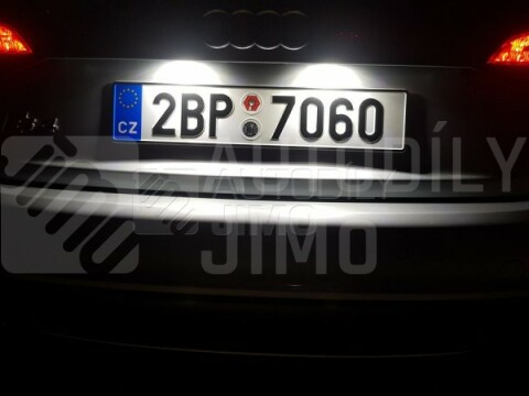 LED osvětlení SPZ Audi A4 B8 2008-2016 