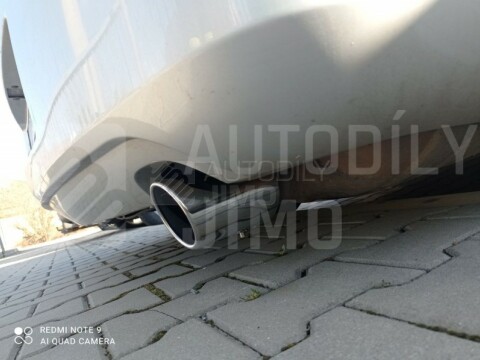 Koncovka výfuků Audi A6 C6 průměr 87mm nerez, 1ks