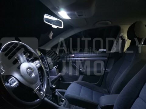LED osvětlení interiéru VW Golf VI