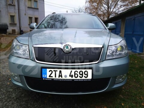 Zimní clony chladiče Škoda Octavia II 08-12, kryt masky + nárazníku