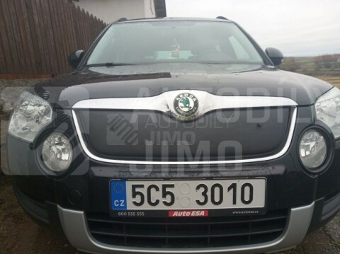 Zimní clona chladiče Škoda Yeti 09-13, kryt masky
