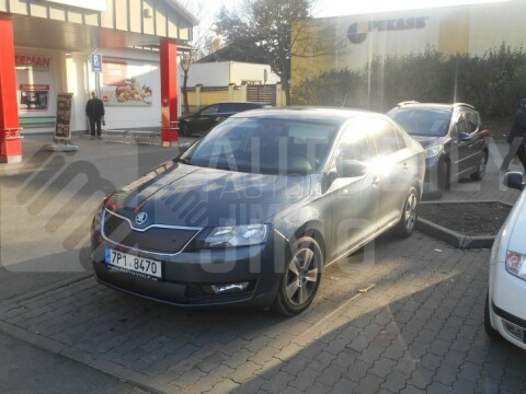 Zimní clony chladiče Škoda Rapid 2012-2019 kryt masky + nárazníku