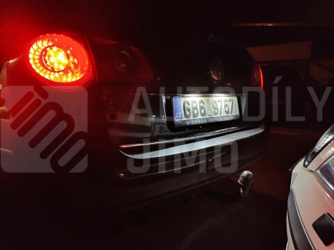 LED osvětlení SPZ na vozy VW Passat B5.5 3BG sedan, Passat B6 combi 05-08