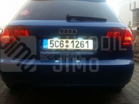 LED osvětlení SPZ AUDI A3, A4, A6, A8, Q7 CANBUS