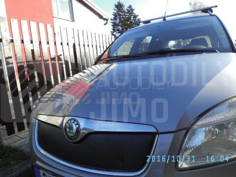 Zimní clona Škoda Fabia II 06-10, kryt masky, zimní clona Škoda Roomster