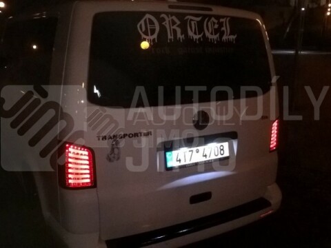 LED osvětlení SPZ VW Touran, Jetta, Caddy, Passat, T5, Škoda Suberb, canbus