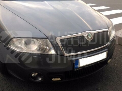 Zimní clona Škoda Octavia II 04-10, kryt masky