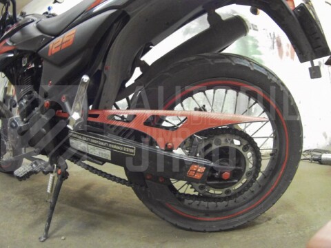 Carbonová, karbonová, carbon, karbon fólie 3D 127x100cm - červená