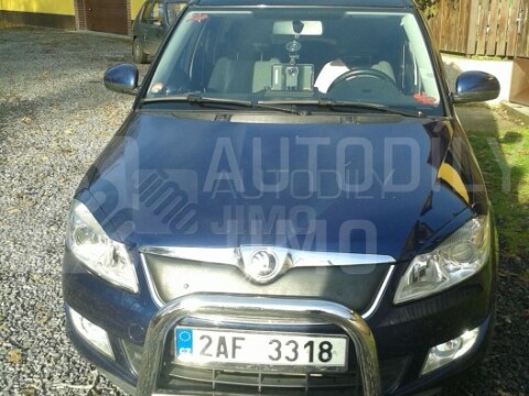 Zimní clona chladiče Škoda Fabia II 10-14, Rooomster, kryt masky