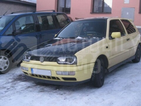 Přední světla, lampy VW Golf III 91-97 Day light černé H1
