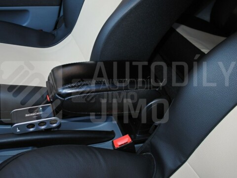 Loketní opěrka Škoda Fabia I 6Y 99-07 - černá syntetická kůže