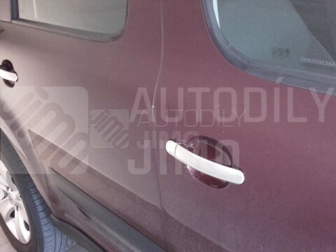 Kryty klik plné, ušlechtilá ocel (4+4 ks jeden zámek), Milotec, Škoda Yeti, Fabia II. Facelift, Citigo 5-dveř., Rapid