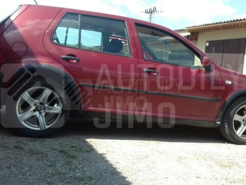 Plastové lemy blatníků VW Golf IV 5dv. hatchback 1997-2003