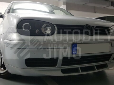 Přední světla, lampy VW Golf IV, R32 look 97-04 černá H7, s mlhovkami