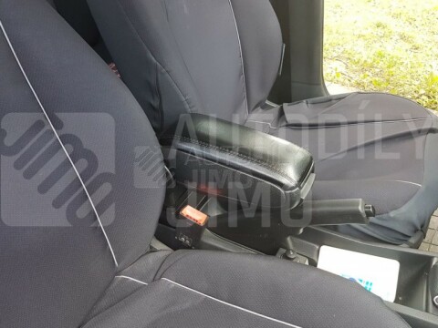 Loketní opěrka Škoda Fabia I 6Y 99-07 - černá syntetická kůže