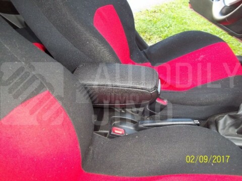 Loketní opěrka Suzuki Swift 2010- textil, černá