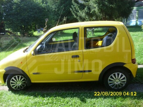 Plastové lemy blatníku Fiat Seicento 1998-2004