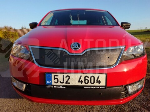 Zimní clony chladiče Škoda Rapid 12-17 kryt masky + nárazníku