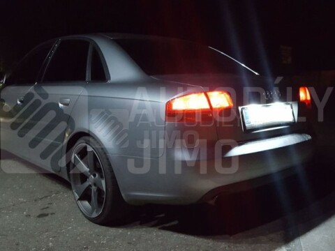 LED osvětlení SPZ Audi A3 8P, A4 B6, B7