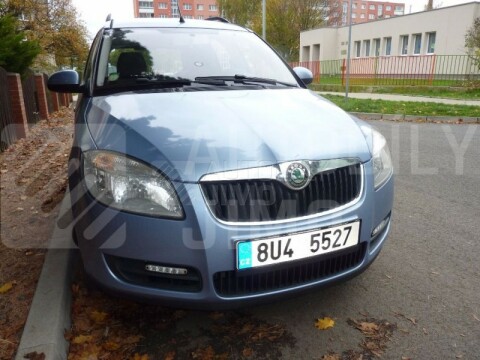 Světla pro denní svícení, RL 5LED diod, zkosená - homologace