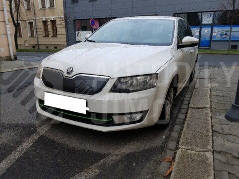 Zimní clona chladiče Škoda Octavia III, kryt masky
