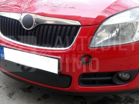Zimní clona Škoda Fabia II, Roomster 06-10, spodní kryt nárazníku