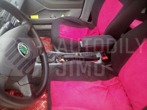 Loketní opěrka Škoda Fabia I 6Y 99-07 textilní černá