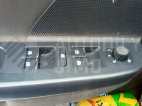 Ovládání stahování oken VW Golf V, Golf VI, Golf Plus - chrom