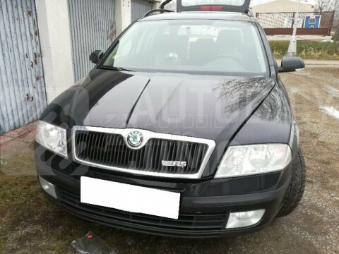 Znak Škoda RS, VRS, na přední masku, logo, emblém - new edition