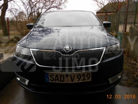 Zimní clona chladiče Škoda Rapid 12-, kryt masky